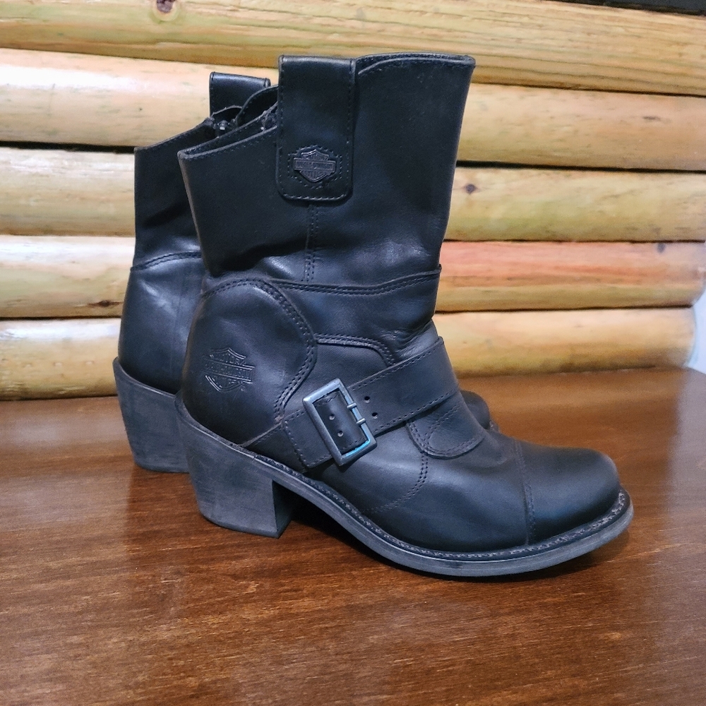 Vintage Harley Davidson Boots